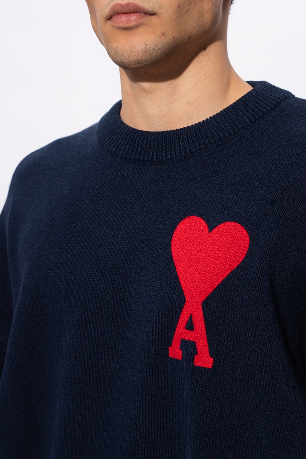 Ami Alexandre Mattiussi Sweater with logo | Men's Clothing | Vitkac